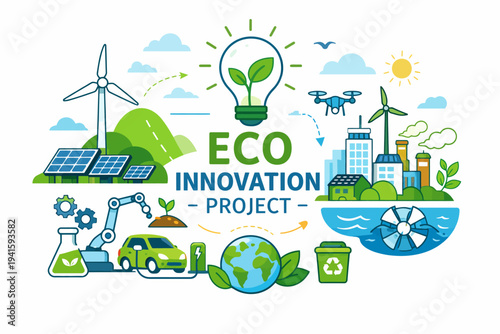 Eco innovation project: sustainable energy and environmental solutions