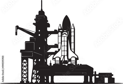 Space rocket emoji vector symbol ship illustration vector 10 eps.