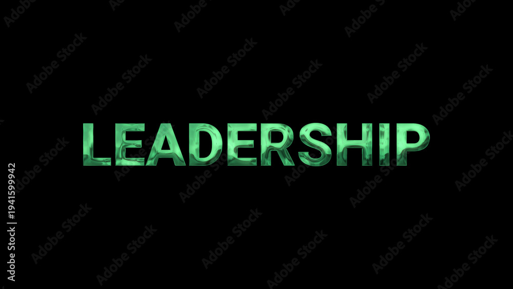 Fototapeta premium leadership metallic Green effect background