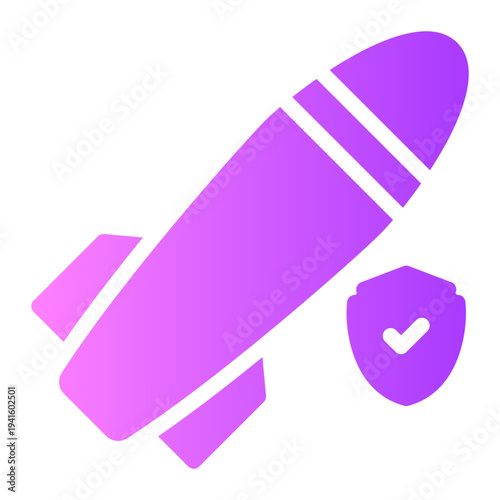 shield gradient icon