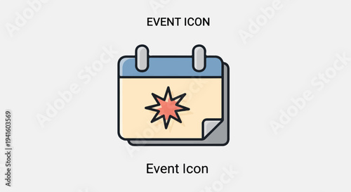 A calendar icon shows a special event marked with a starburst