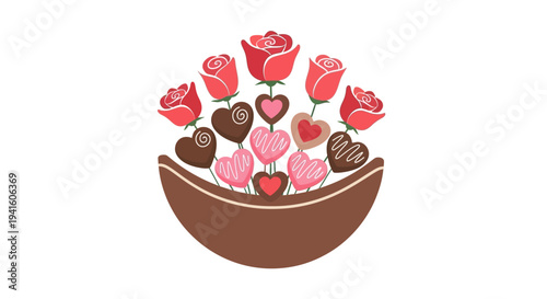 Sweet Blooms and Hearts for Special Moments