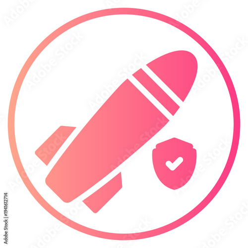 shield gradient icon