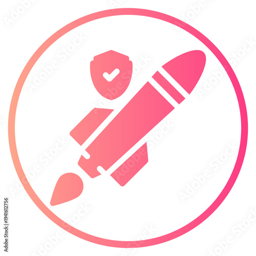 shield gradient icon