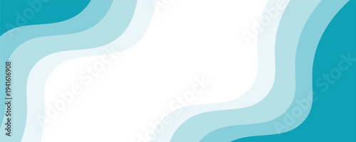 Abstract Water wave vector illustration design background. Wavy Background for summer
