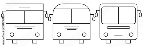 Bus Icon Design Vector Symbol Transportation eps 10