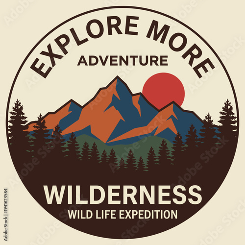 A captivating view of rugged mountains surrounded by lush forests, inviting adventure seekers to explore the wilderness and enjoy the beauty of nature's bounty.