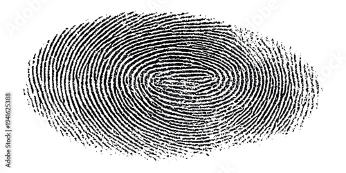 Abstract black fingerprint texture with grunge distressed pattern background.