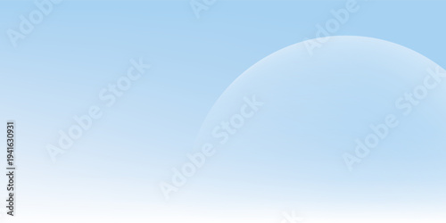 Aesthetic clear blue sky set. Summer season blue pastel colored vertical vector banner. Blurred sky gradient background. Simple soft light backdrop. Gradient template design illustration