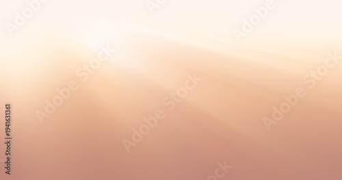 Obraz na plátne Single diagonal light beam flare on a soft brown background