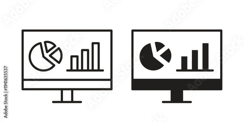 Dashboard icon concept. Silhouette, glyph symbol. Isolated design.