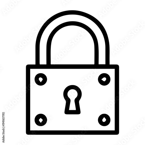 Security Padlock Icon