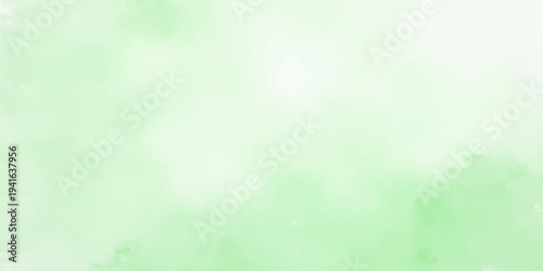 Abstract watercolor green grunge background with vintage paper texture and aged paint design on an old antique parchment backdrop