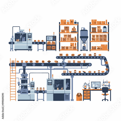 Industrial Manufacturing Production Line Machinery Equipment.