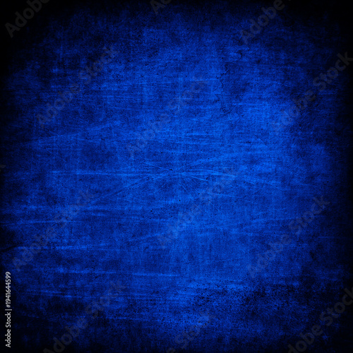 Grunge blue background with space for text