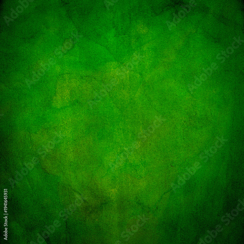 abstract green background with vintage grunge background texture