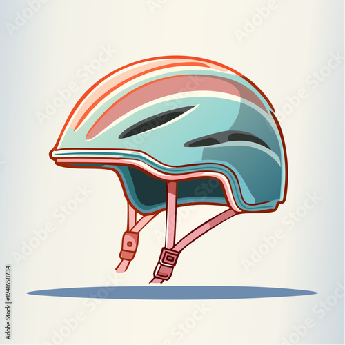 Vibrant Cycling Head Protection Gear for Active Lifestyles and Outdoor Sports Safety