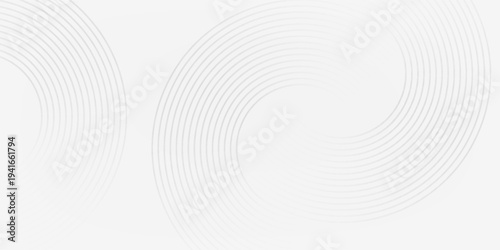 Modern abstract background with subtle circular line patterns and light white texture. Ideal for minimal and professional design projects.
