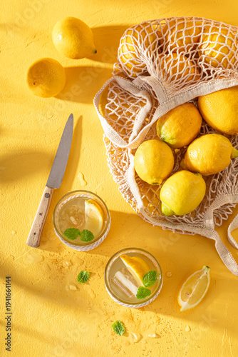 Homemade and fresh lemonade...