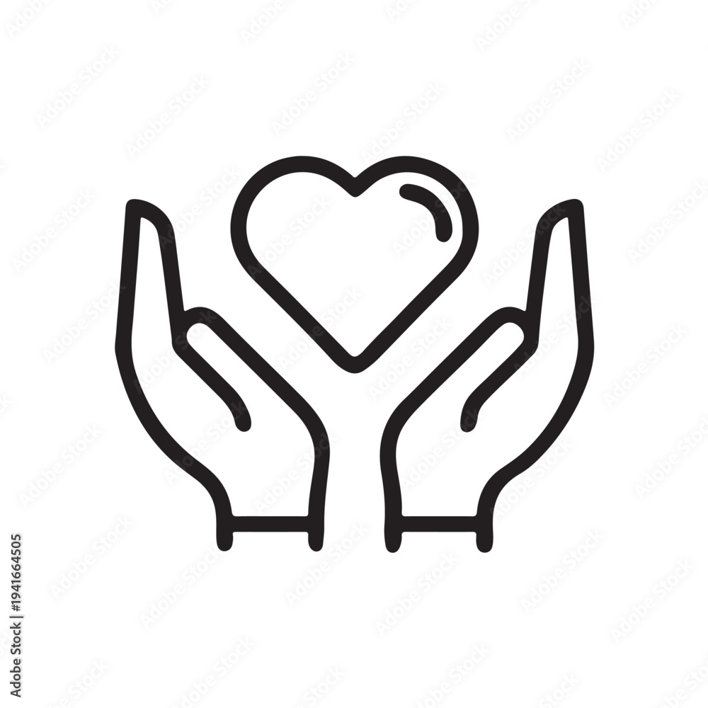 Obraz premium Woman hands holding a red heart shaped stethoscope for health care and valentine day love symbol vector illustration design