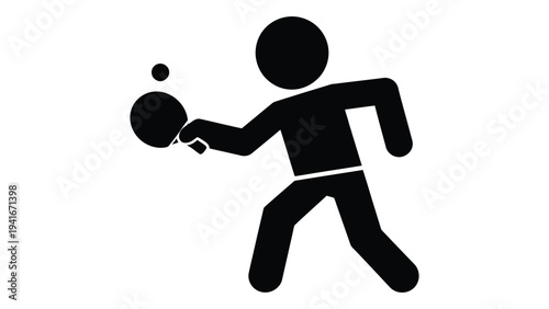 violence and aggression concept icon showing person hitting another person black silhouette symbol representing abuse bullying conflict