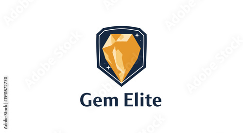 Gem Elite Logo with Diamond Icon.