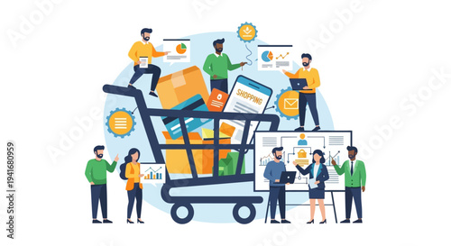 E-commerce Business Strategy: Online Shopping Analytics Team Driving Digital Retail Growth & Marketing Decisions