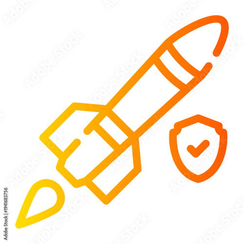 shield gradient icon