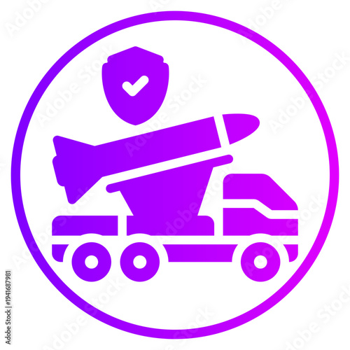 shield gradient icon