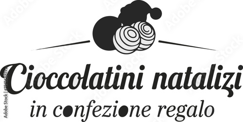 Festive chocolate treats, elegantly presented as holiday gifts