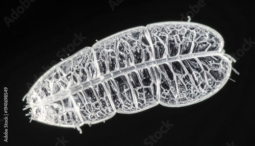 Fragility of Firefly Diatoms Macro pennate diatoms