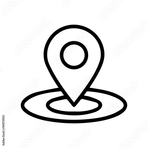 Map Location Pin Icon