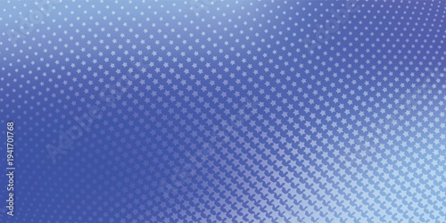 Blue background with faded star pattern. Abstract digital graphic design for patriotic events and independence day. Vector graphics.