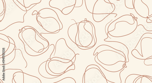 Simple Line Drawings of Various Onions.