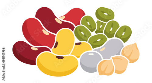 Colorful Donuts with Sprinkles and Glaze.