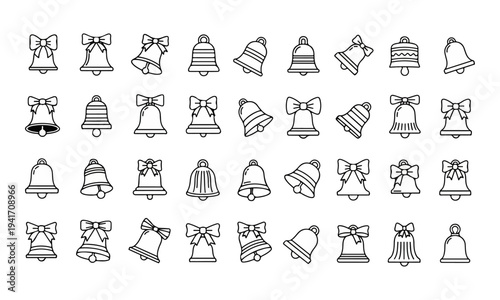 Collection of various bow ties.