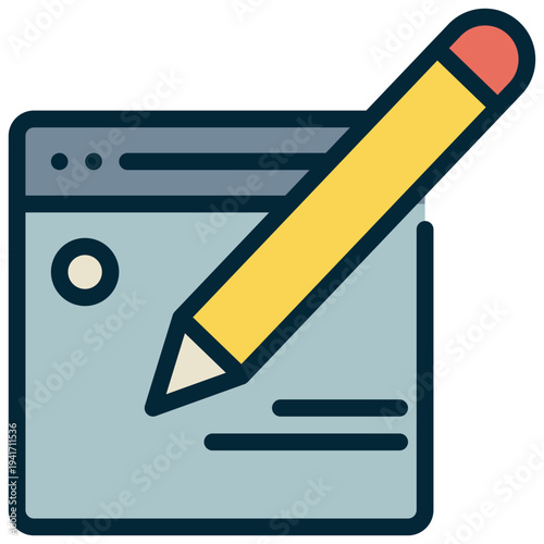 website online cyber signature sign filled outline icon