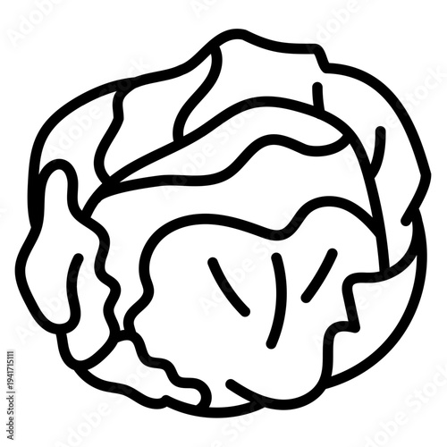 Cauliflower Cabbage Icon
