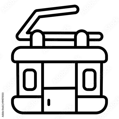 Cable Car Cabin Icon