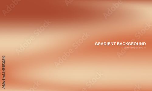 Abstract pastel beige gradient background with smooth blur and soft color transition. Modern sand or caramel wallpaper for website headers, presentations, banners, posters, digital design layouts