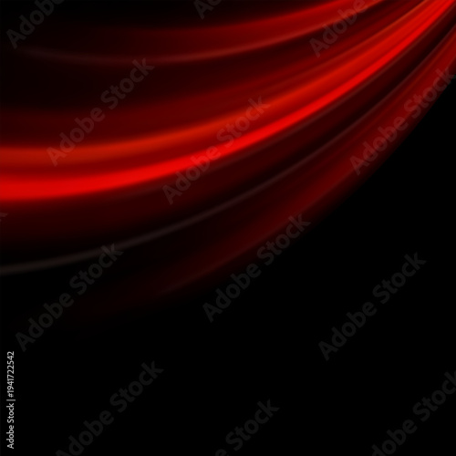 Abstract luminous red and black background eps 10.