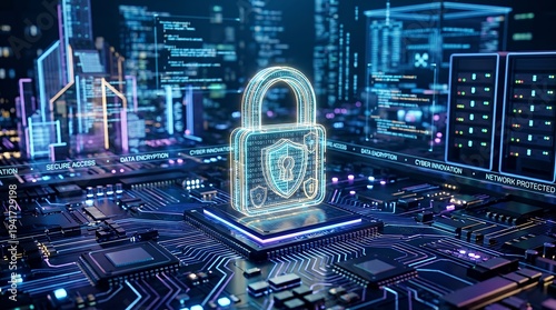 Depicting refined stock visuals that emphasize robust financial cybersecurity through secure transaction environments comprehensive fraud defense and data integrity assurance for enterprise finance in
