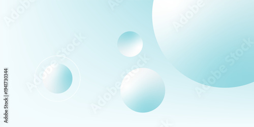 Vector geometric hexagons shape medicine and science. aqua backgrounds