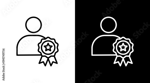 Expert White Icon Set Design 
