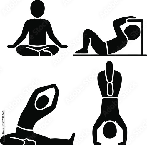 Four essential yoga poses for beginners and experienced practitioners alike