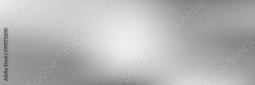 Silver background with metal mirror texture. Chrome gradient surface with simple abstract light ball. vector ilustration