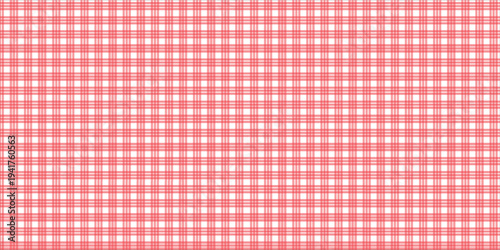 Halloween plaid tablecloth with red checkered pattern background. Isolated flat vector illustration.eps.10