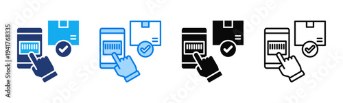 Digital Inventory icon sheet multiple style collection
