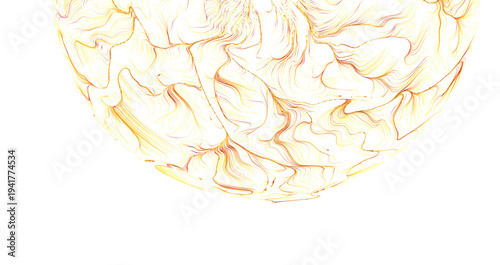 Abstract design of flowing ...
