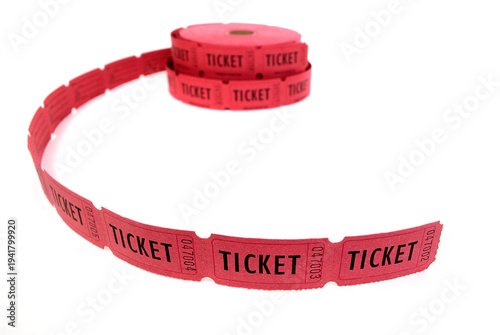 Photography Tickets Used for Entrance into an Event